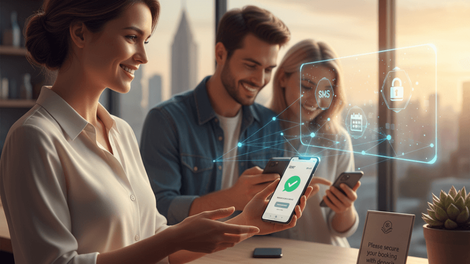Deposit & Prepayment by SMS: Reduce No-Shows and Cancellations
