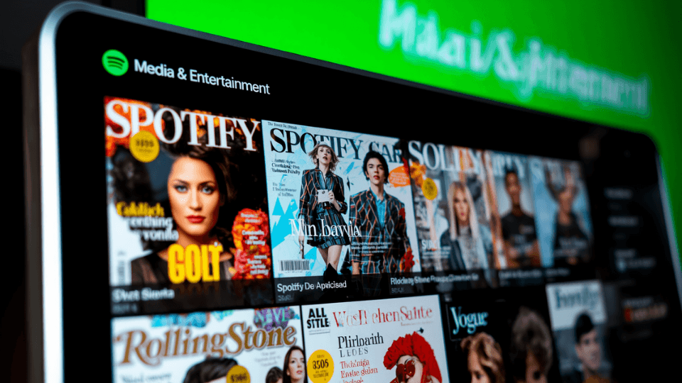 Audio Invasion: Spotify Traps Top Magazines Inside Your Playlist