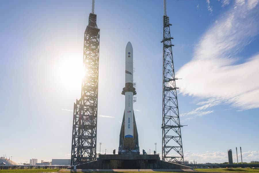 Jeff Bezos Space Crew Hunts for Answers After Massive New Glenn Rocket Blast