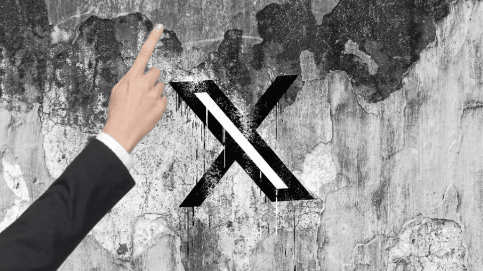 Pointed Ambiguity: X Confuses Users With Mystery Hand Graphic Prompting Profile Shares