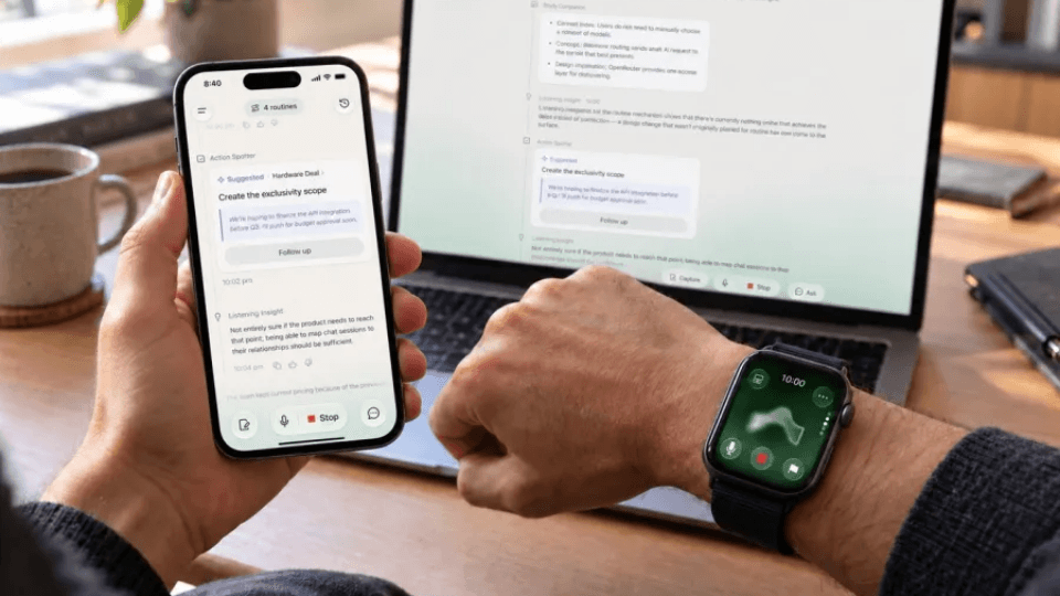 Constant Companion: Ex-Plaud Exec Secures $26M to Launch Ambient AI Tool Ambi